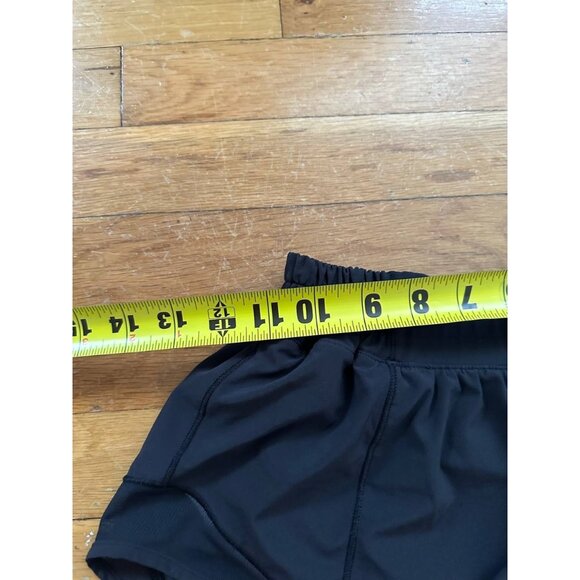 Lululemon Blue Shorts Swift Lined True black Reflective Pocket S A000981 - Picture 9 of 9